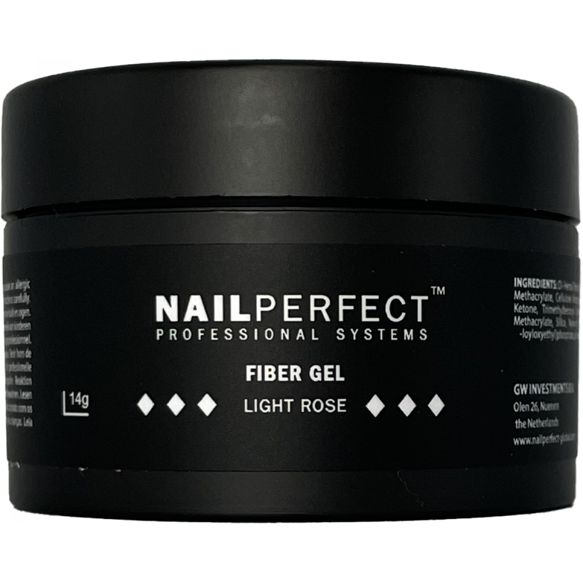 Nail Perfect Fiber Gel Light Rose 14gr