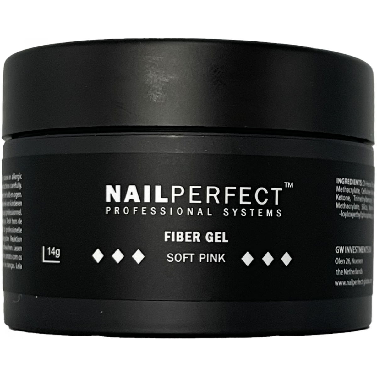 Nail Perfect Fiber Gel Soft Pink 14gr