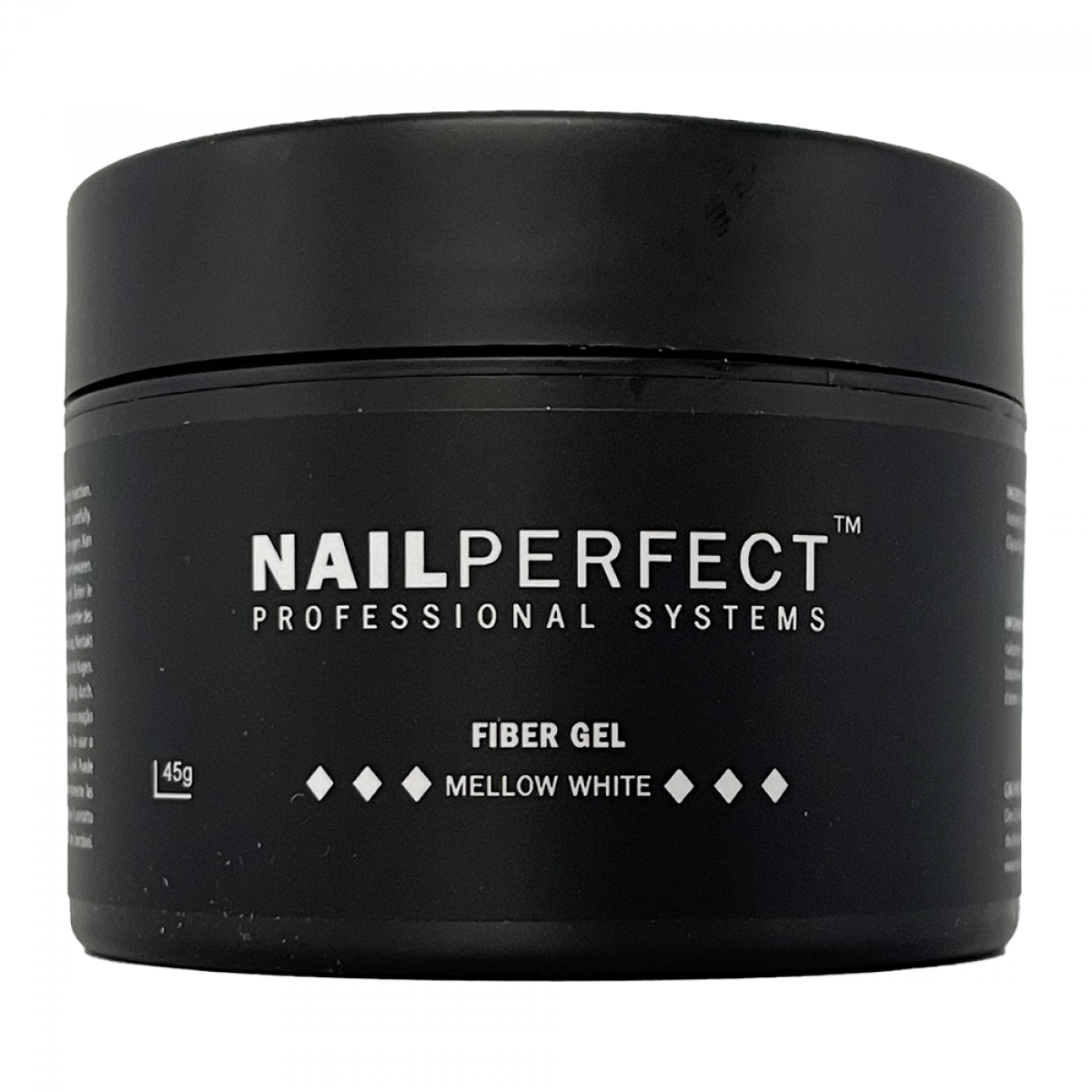 Nail Perfect Fiber Gel Mellow White 45gr