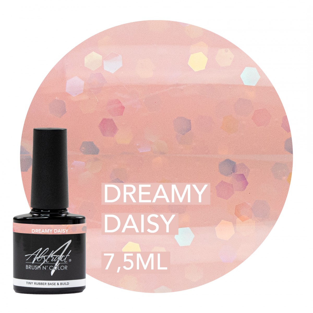 Dreamy Daisy Base & Build Gel Abstract