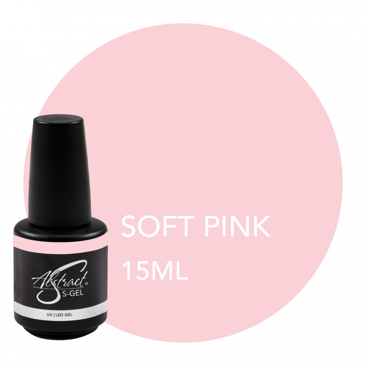 Abstract S-Gel Soft Pink