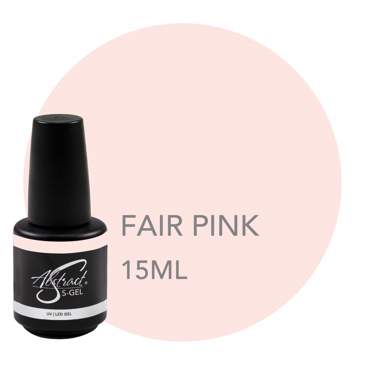 Abstract S-Gel Fair Pink