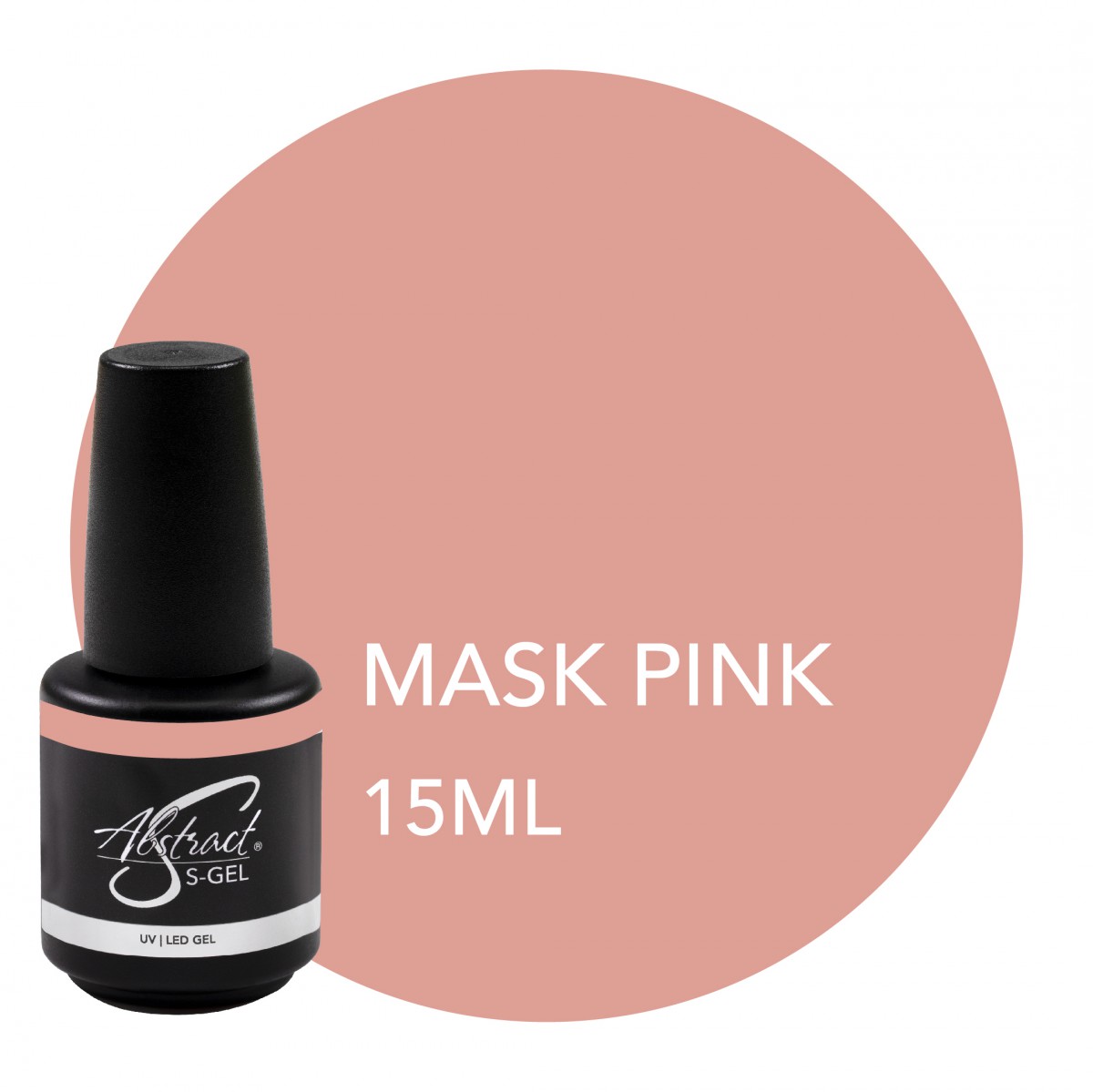 Abstract S-Gel Mask Pink