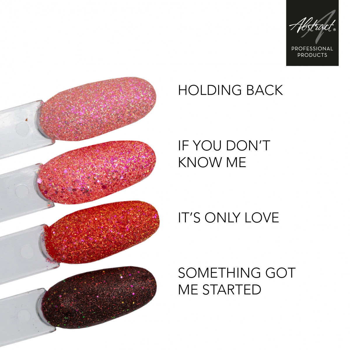 Simply Red Glitter Collection
