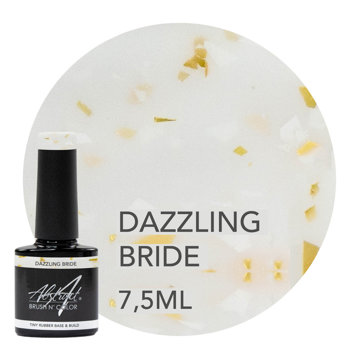 Dazzling Bride Base & Build Gel Abstract