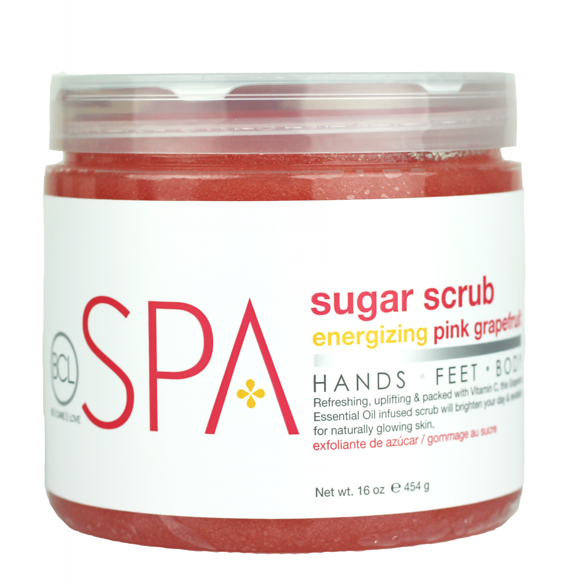 BCL Spa Pink Grapefruit - Sugar Scrub 454g