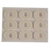 Viltring klein ovaal 5mm per doos - 80 vellen