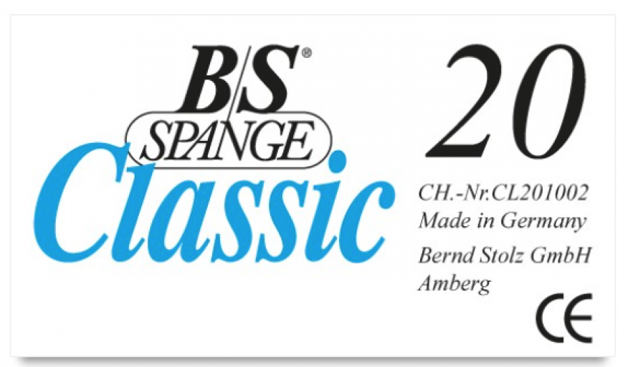 BS Spange Classic nr. 20 par sachet / 10 pièces