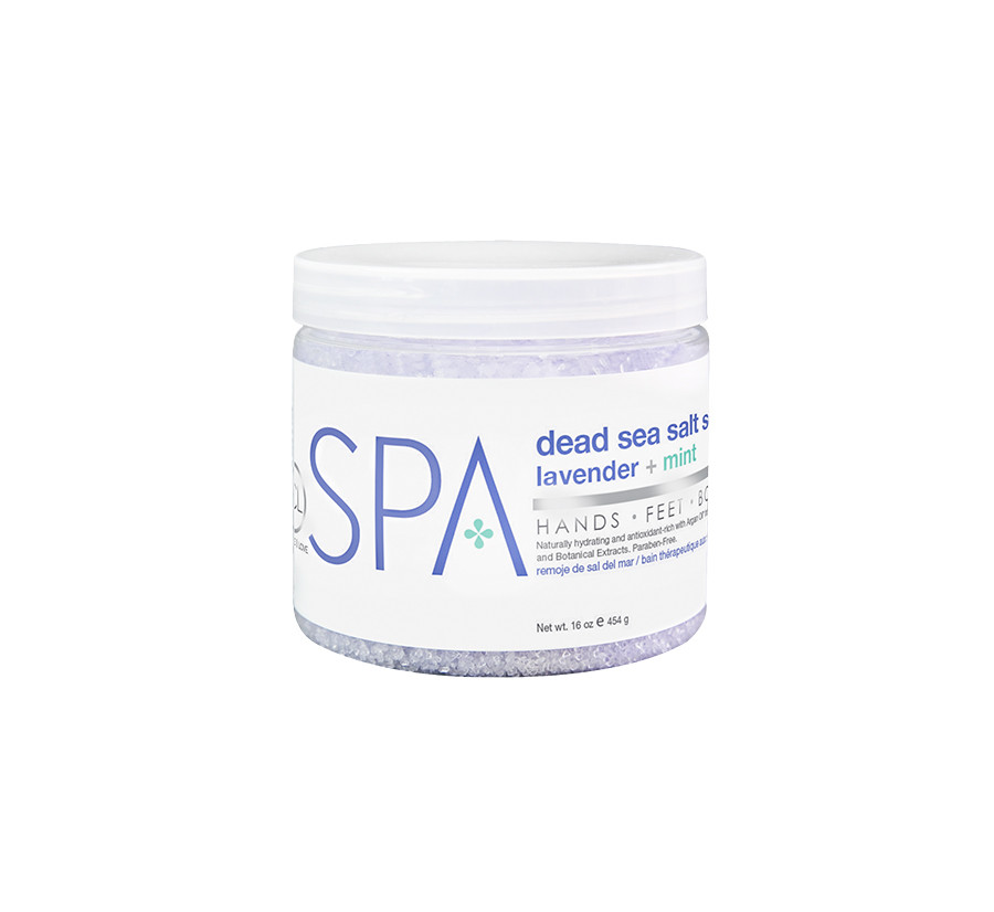 BCL SPA Lavender en mint - sea salt soak 454g