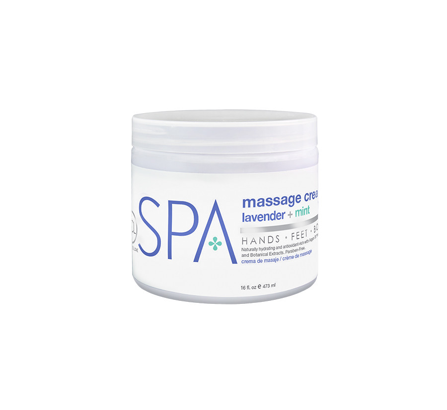 BCL SPA Lavender et mint - massage cream 473g