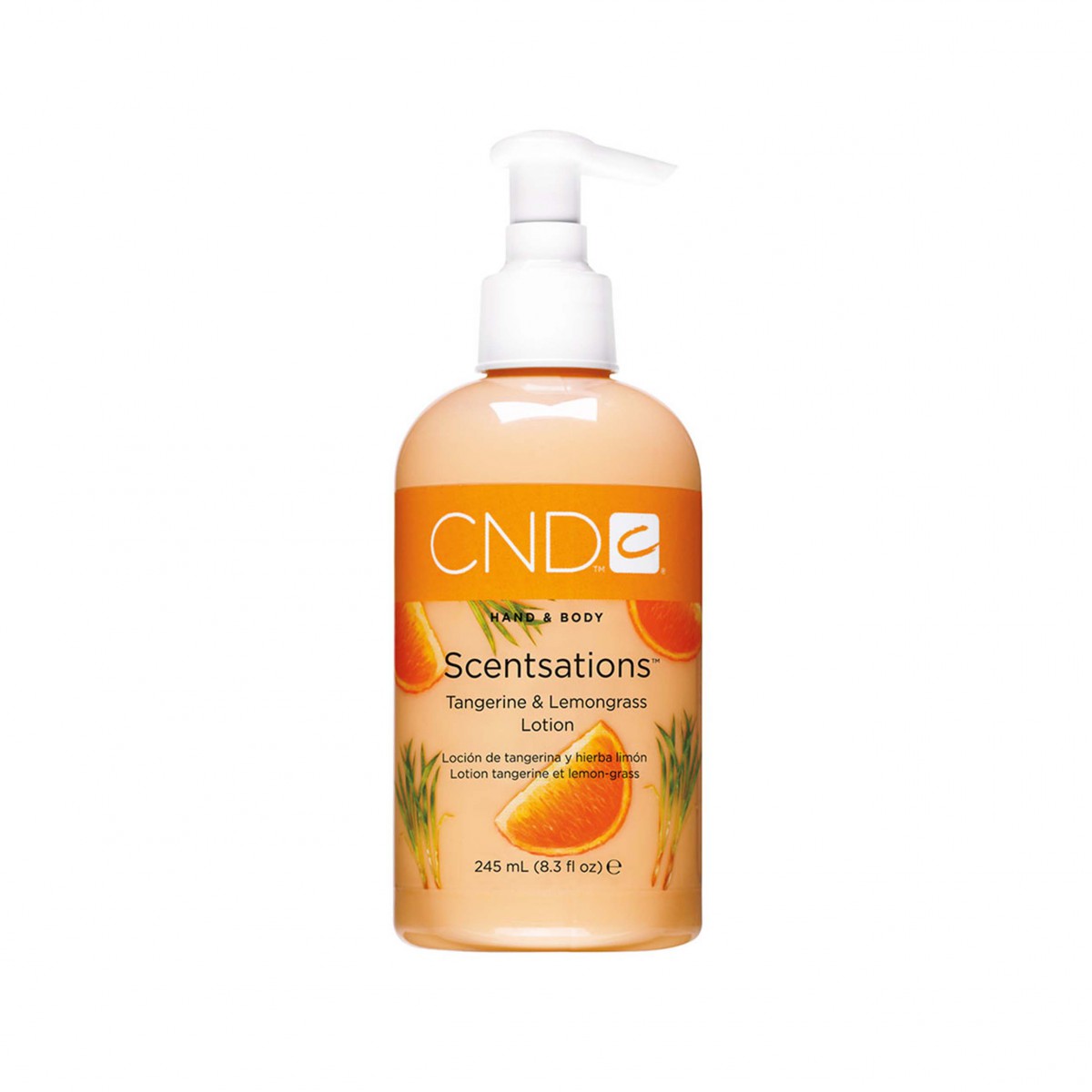 Tangerine & lemongrass - CND Scentsations Lotion 245 ml