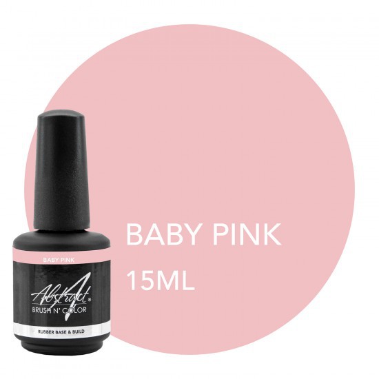 Baby Pink Rubber Base & Build Gel 15 ml | Abstract