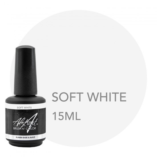 Soft White Rubber Base & Build Gel 15 ml | Abstract