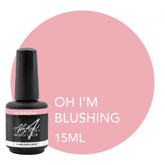 Oh i'm blushing Rubber Base & Build Gel 15 ml Abstract