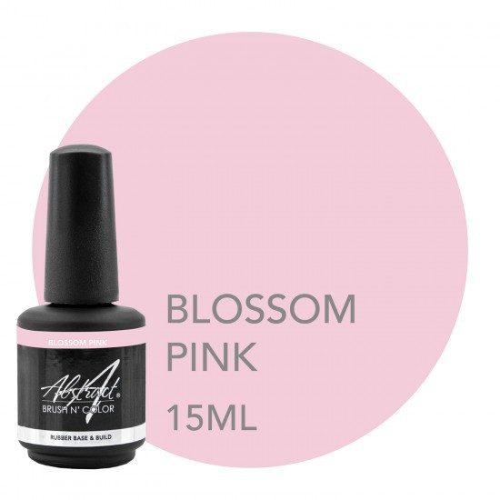 Blossom pink Rubber Base & Build Gel 15 ml Abstract