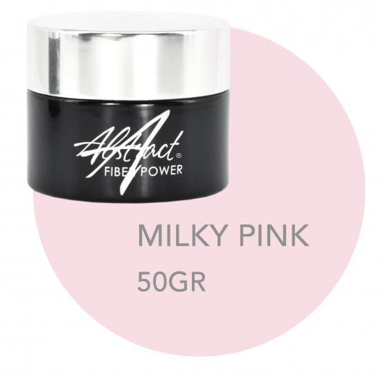 Milky pink Fiber Power Gel 50g