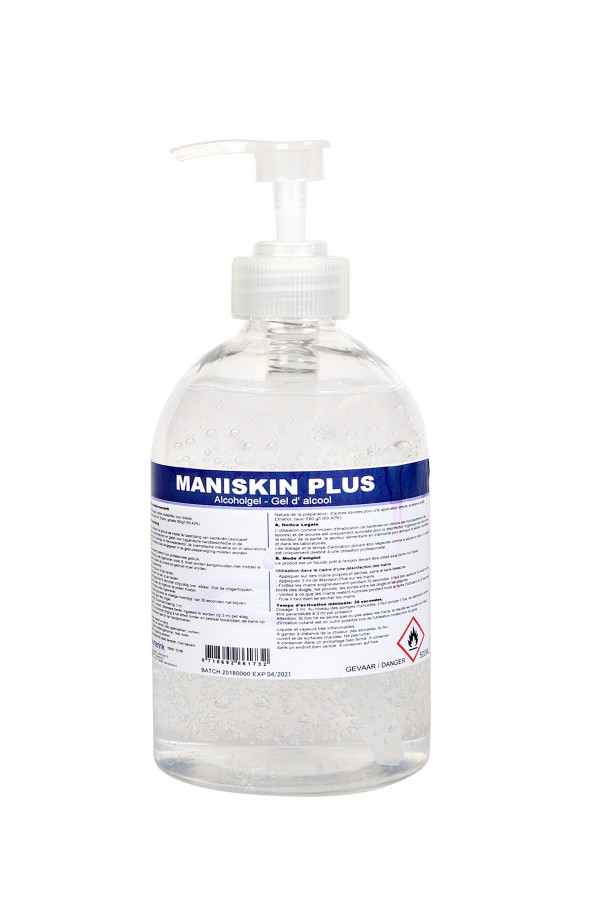 Maniskin Plus gel desinfectant