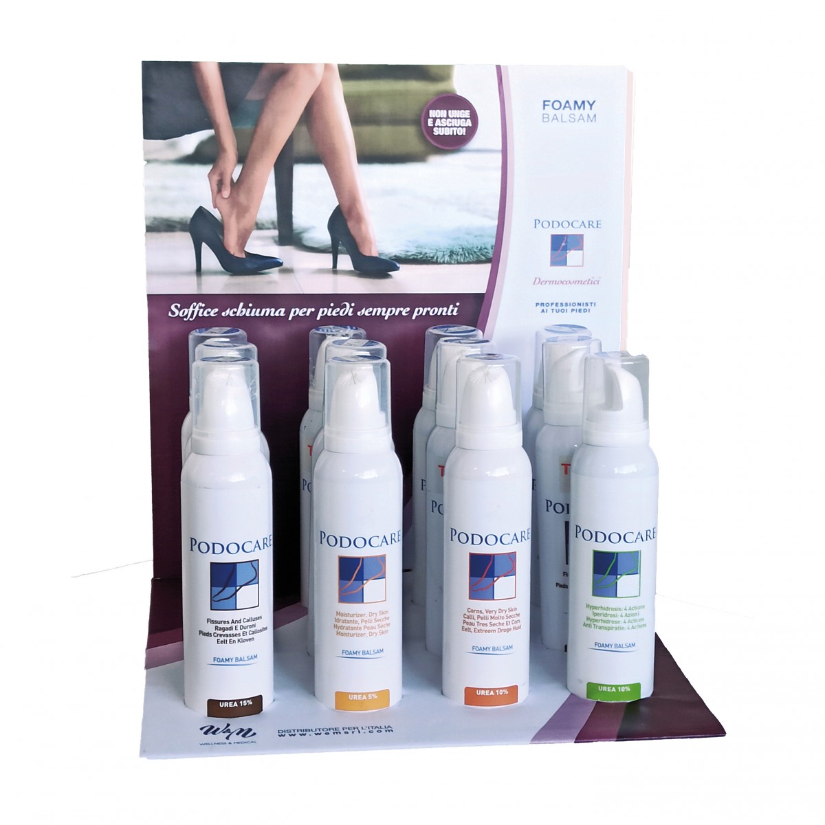 Action Podocare Foamy Display