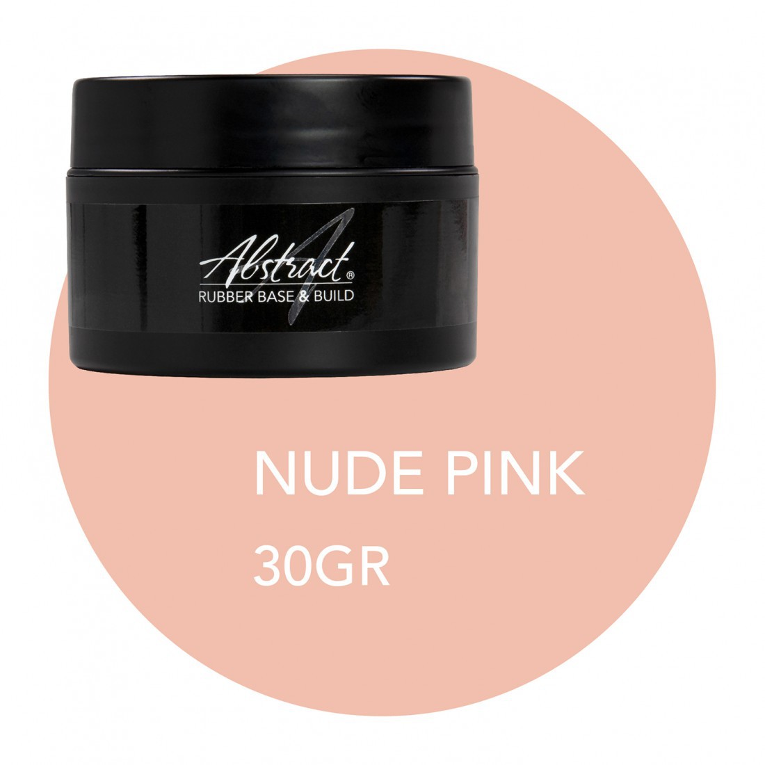 Nude Pink Rubber Base & Build Gel 30 ml Abstract