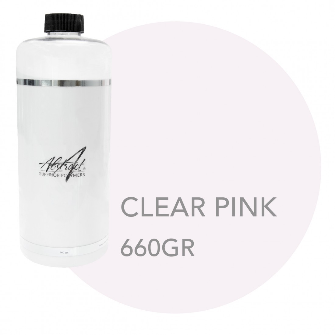 superior polymer clear pink 660g
