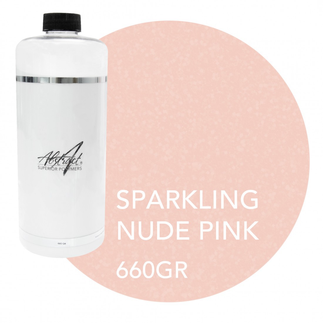 superior polymer sparkling nude pink 660g