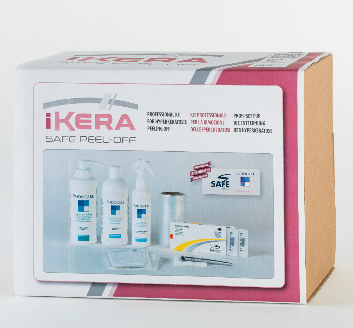 iKera Safe Peel-Off Professional Kit - Podocare