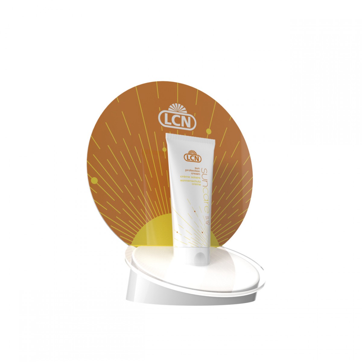 LCN Sun care cream SPF45 - DISPLAY