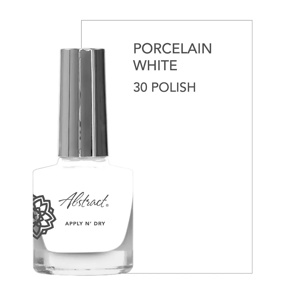 Abstract Apply N' Dry Porcelain White 6ml