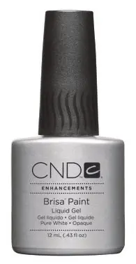 CND Brisa Liquid Gel 12ml - Pure White Opaque