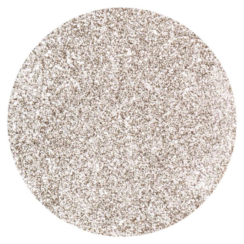 Abstract Chrome Pressed Pigment Silver Screen