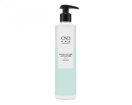 Exfoliating Activator Step 2- CND Pro Skincare Hands  