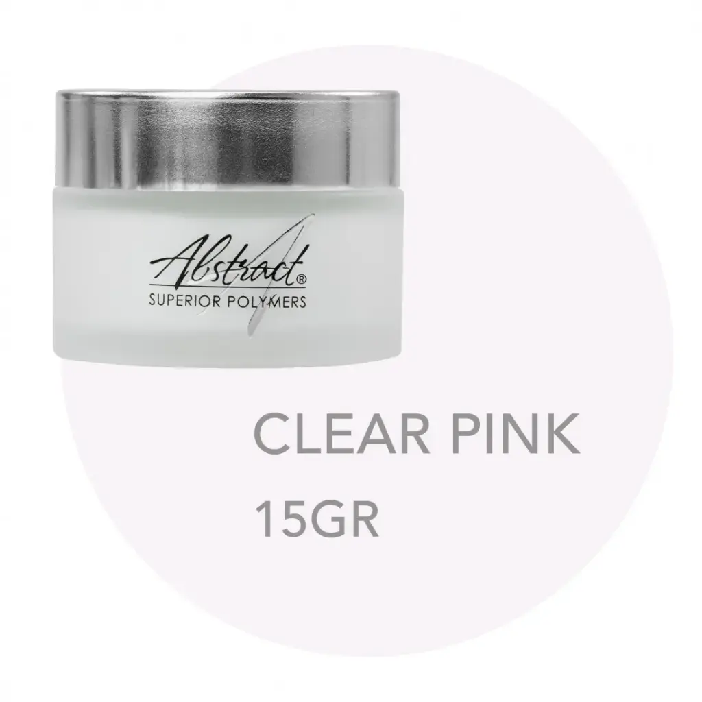 Abstract Superior Polymer Clear Pink  