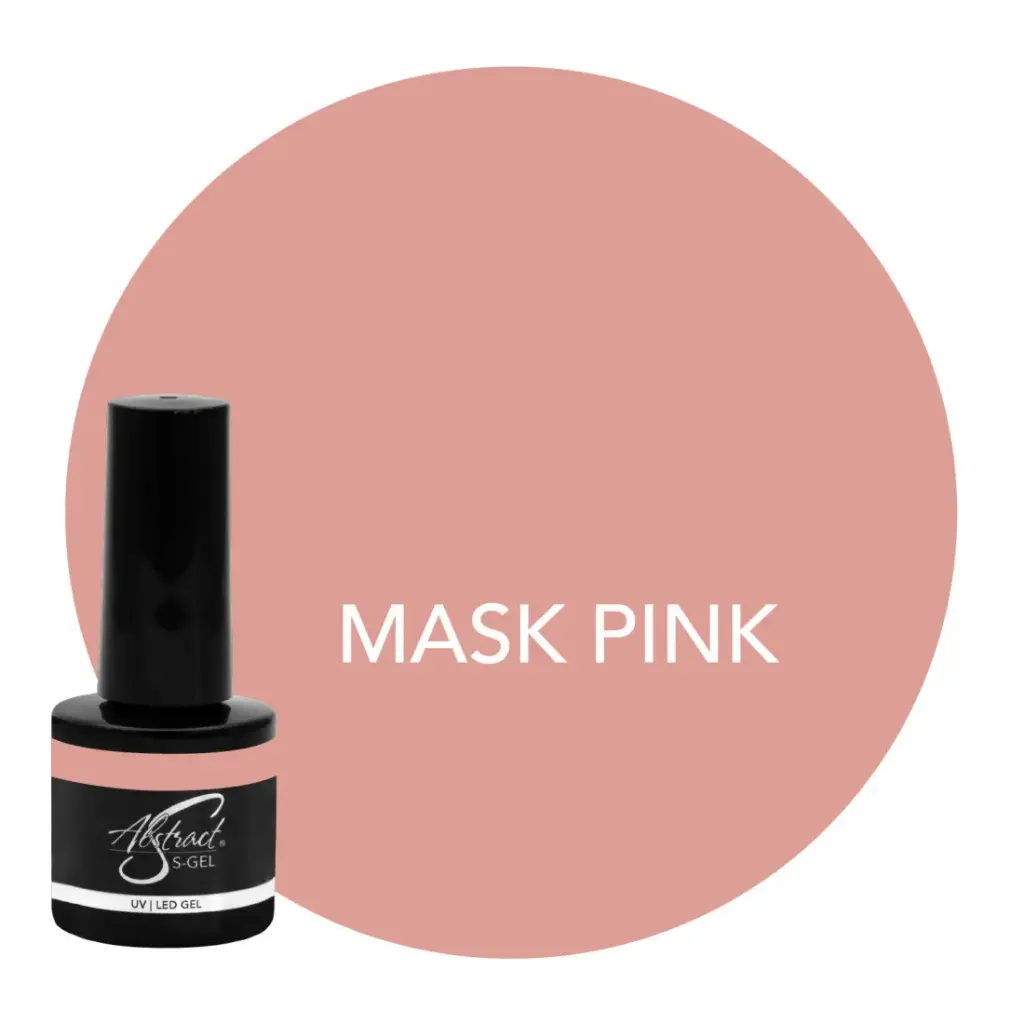 Abstract S-Gel Mask Pink  