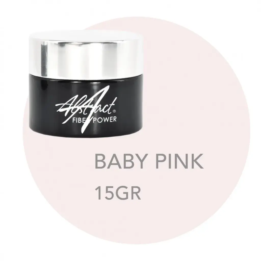 Abstract Fiber Power Gel Baby Pink  