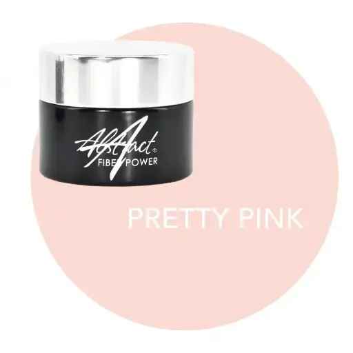 Abstract Fiber Power Gel Pretty Pink  