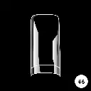 Abstract Fancy Square Tips #6 Clear       
