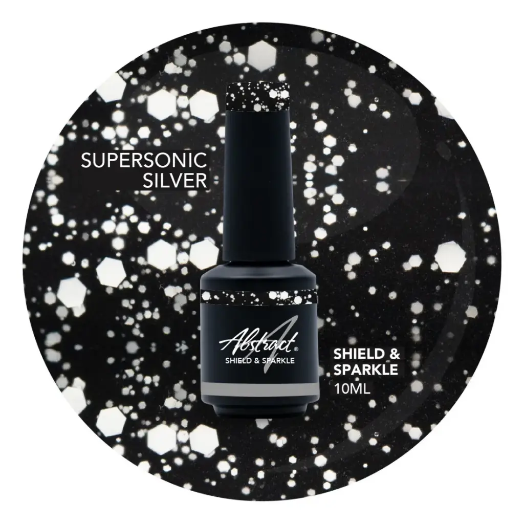 Abstract Shield & Sparkle SUPERSONIC SILVER 10ml