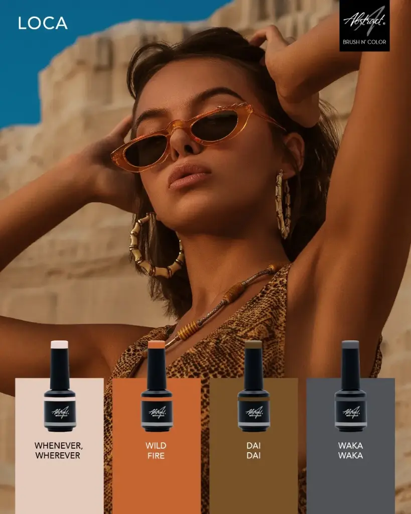 Abstract Brush N' Color Collection LOCA 4 x 10ml