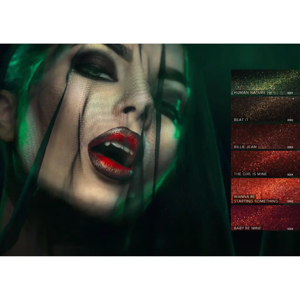Abstract Brush N' Cateye Collection THRILLER