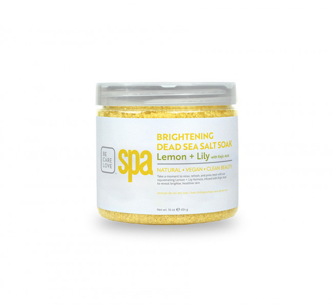 BCL SPA Lemon & Lily - Sea Salt Soak 454gr