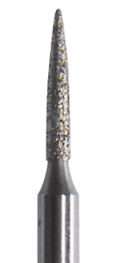 Diamant fissure flamme pointu