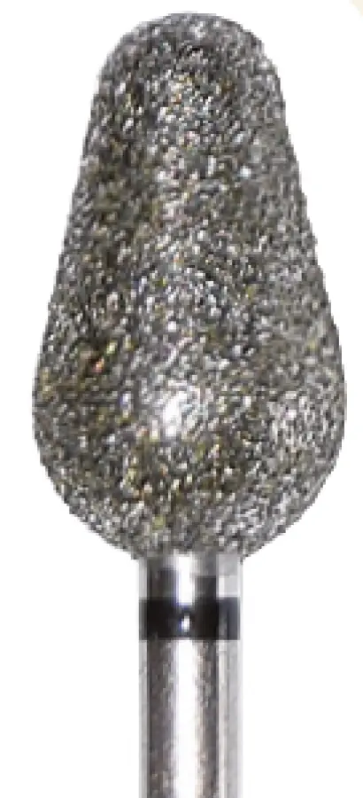 Diamant poire arrondi