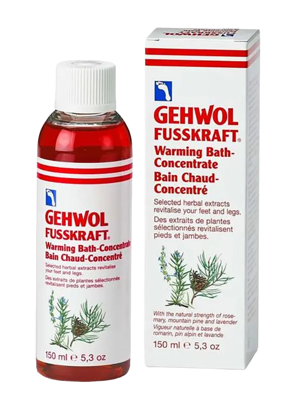 Gehwol Fusskraft Warming Foot Bath 150ml