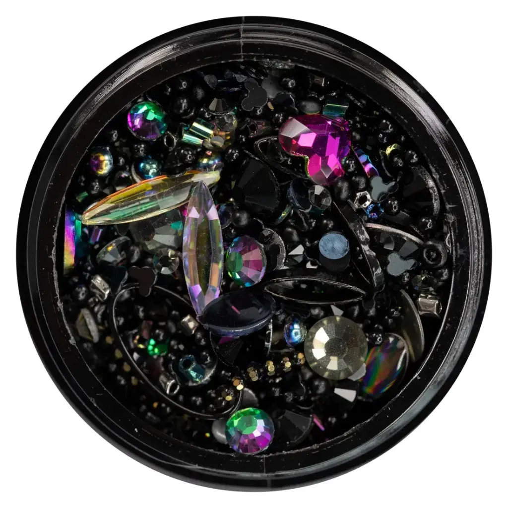Abstract Jewelry Box Nero