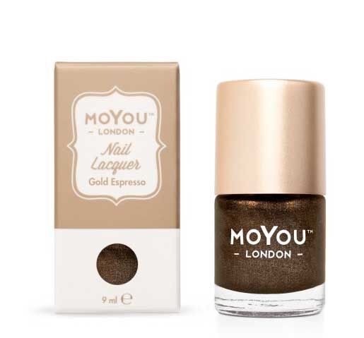 MoYou vernis pour tampon 9ml - Gold Espresso