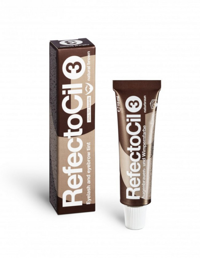 Refectocil verf Natuur Bruin nr, 3 - 15ml