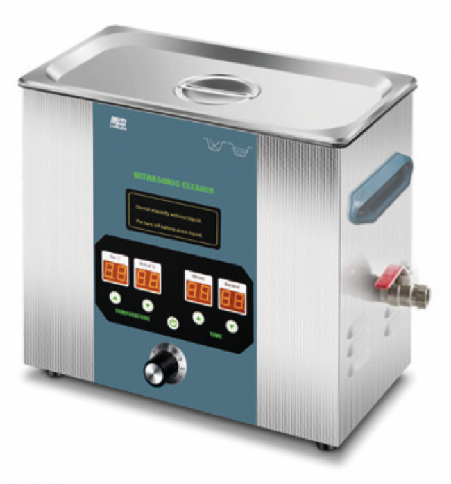 Nettoyeur à ultrasons spacieux inox 3700ml