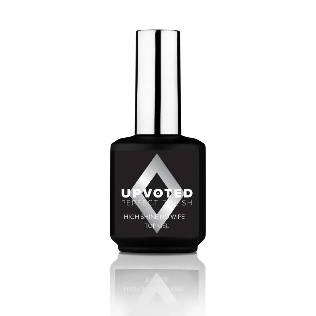 UPVOTED Soak Off High Shine No Wipe Top Gel