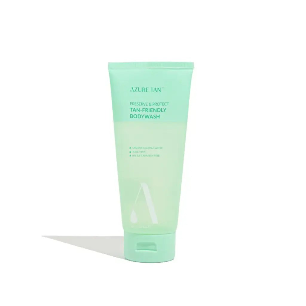 Azure tan preserve & protect tan friendly bodywash 200ml