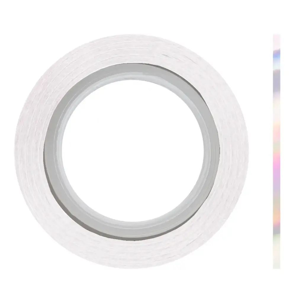 Abstract Striping Tape Mermaid Irredescent M